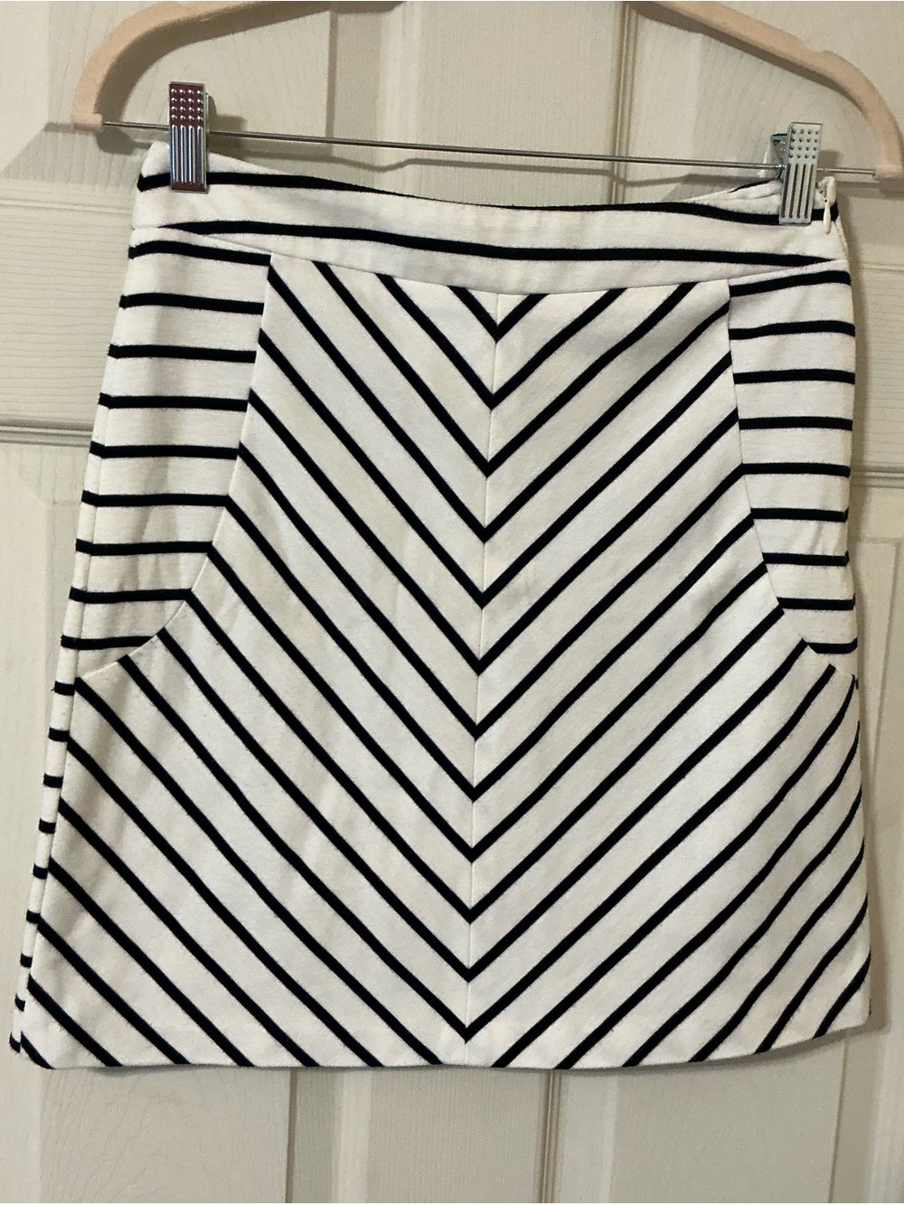 Cynthia Rowley Stripe Mini Skirt Size US 2